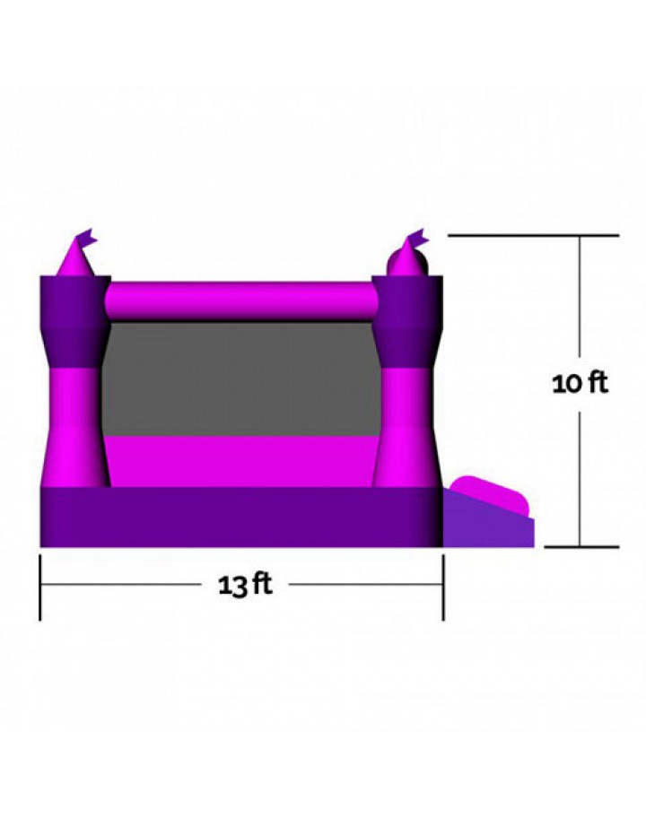 Princess Castle 13 kommerzielle Bouncer Moonwalk