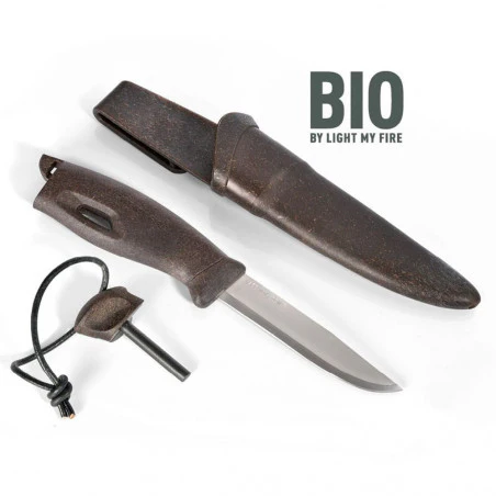 Royal Cuchillo Firesteel Horn Griff RC400 - Ferrocerio mango cuerno
