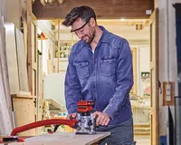 Router bit set 8 mm 15 pieces.