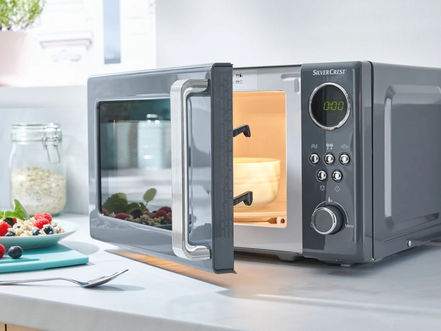 SILVERCREST KITCHEN TOOLS microwave SMWC 700 C1, 17 l, 700 W