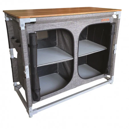 Brunner MARBELLA gris - Tumbona con parasol