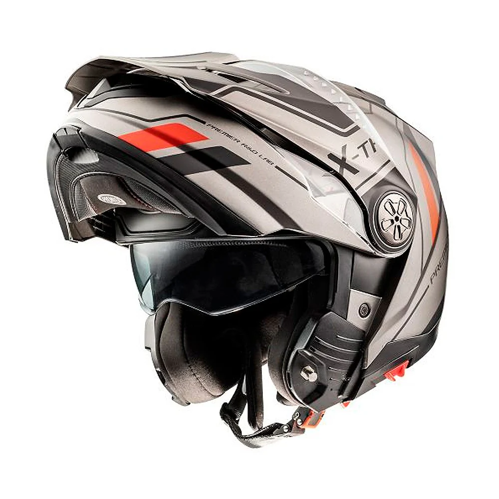MODULAR HELMET PREMIER XTRAIL EVO XT 17 BM GRIS / ROJO