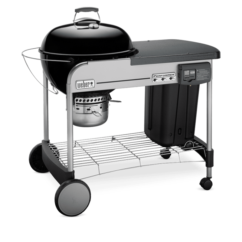 Weber Performer Deluxe 22′ Black Charcoal Grill