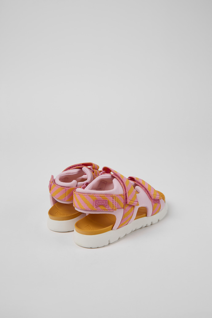 Caterpillar Multicolored Fabric Sandals for Kids