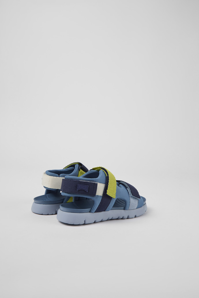 Twins Blue fabric sandals for boys