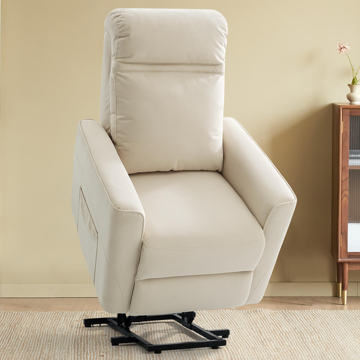 Power Lift Chair with Kneading Massage, Fabric