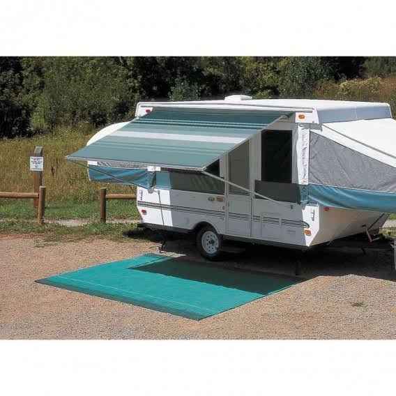 Carefree 981188C00 Campout Vinyl Bag Awning Teal 3.0m 9ft-10in