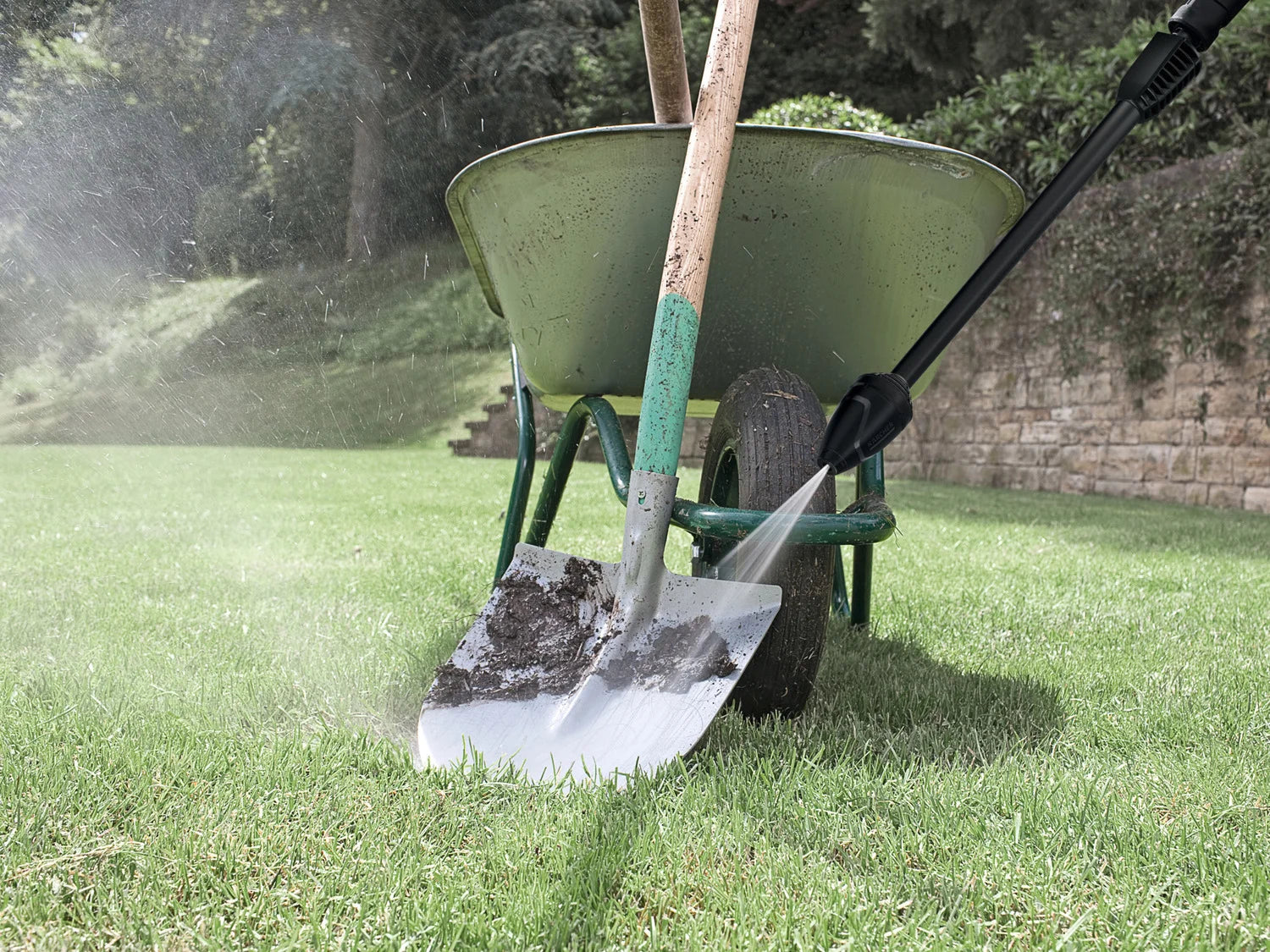 Krcher high-pressure cleaner "KHD 4 Stairs", with starter kit, 420 l/h