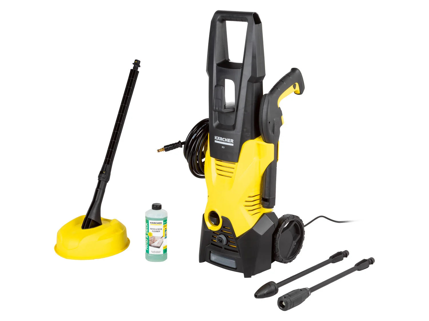 Krcher K 3 Home pressure washer, 1600 W, 120 bar