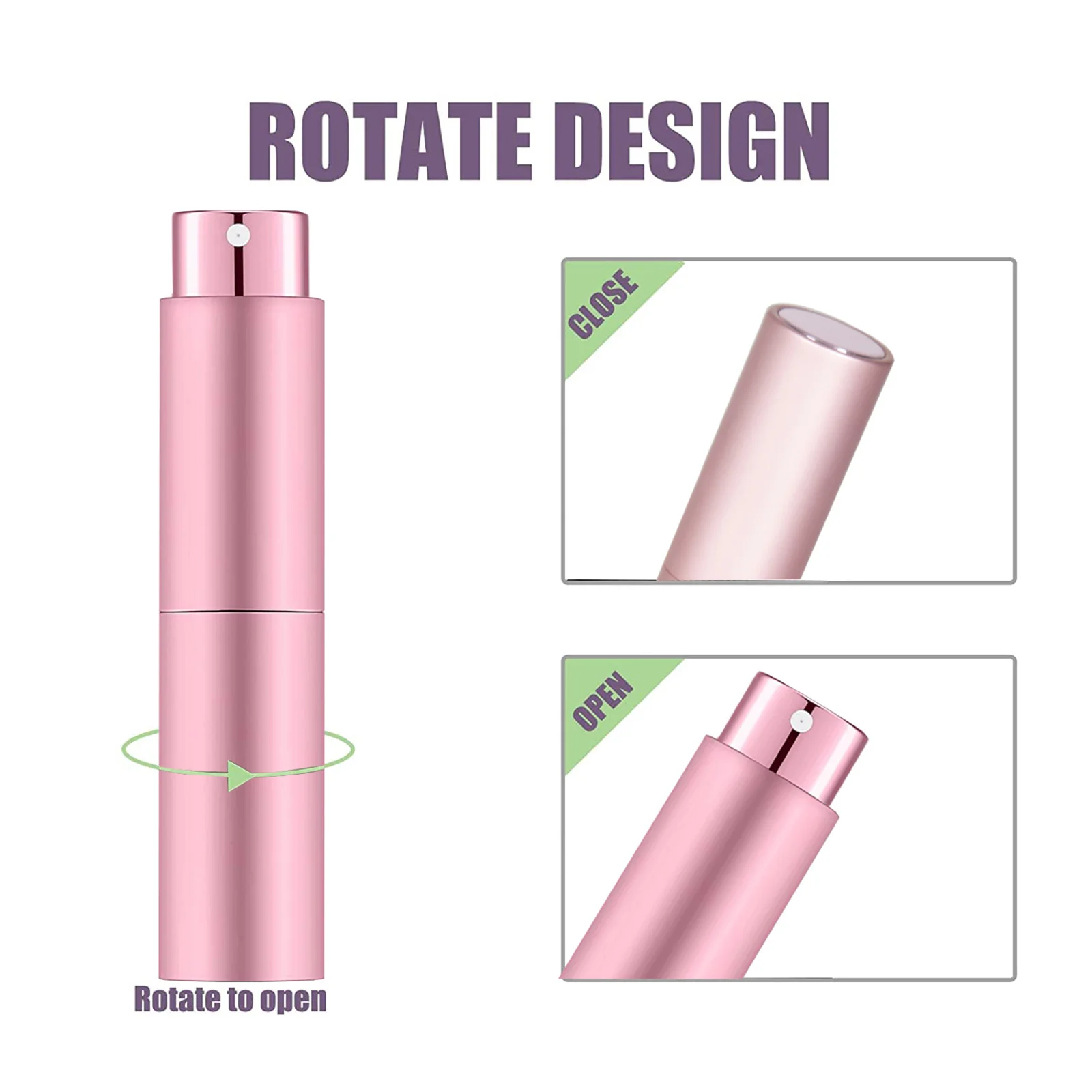 10pcs 8ml Portable Mini Perfume Bottle Girls Set