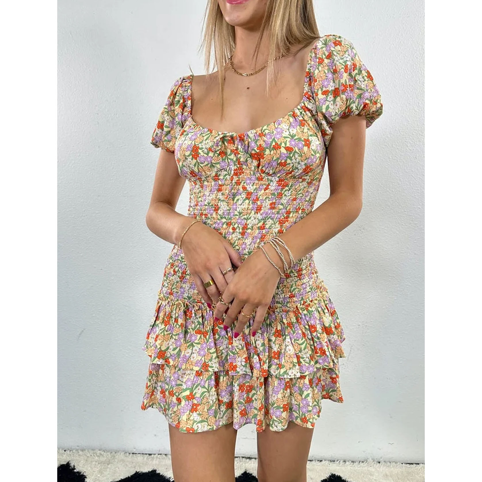 Wear A Sunny Mini Dress