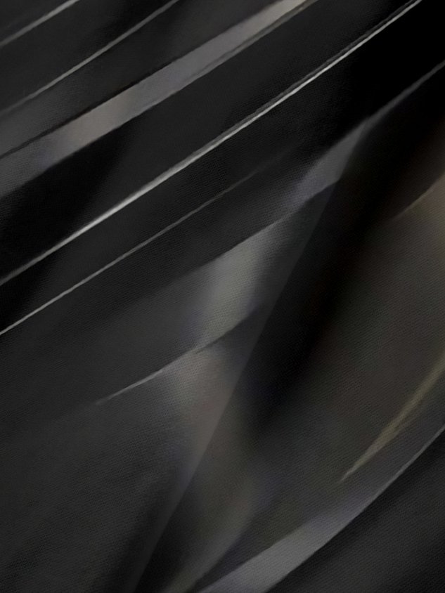 3D Gradient Abstract Geometric Button Short Sleeve Polo Shirt