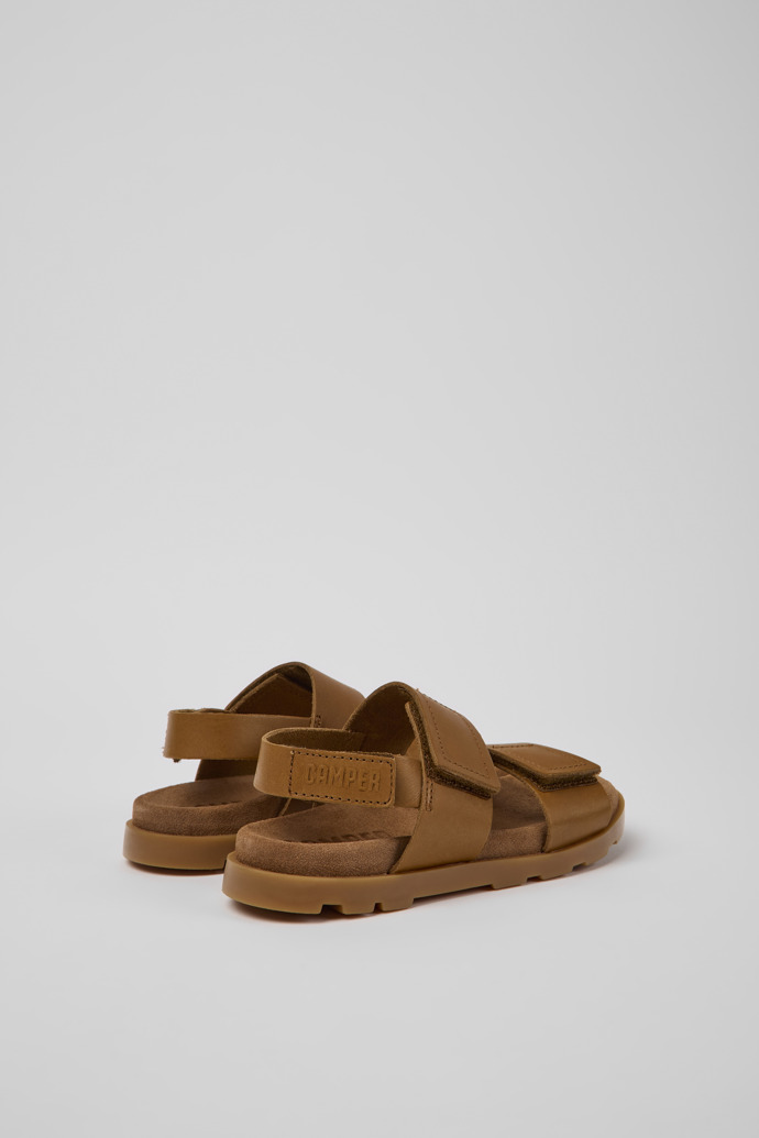 Brutus Sandal Brown leather sandals for boys