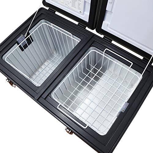 Dual Zone Portable Refrigerator + Secop Compressor 65 Liters