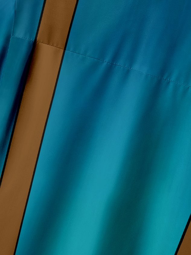 Lederhosen Chest Pocket Short Sleeves Casual Shirt